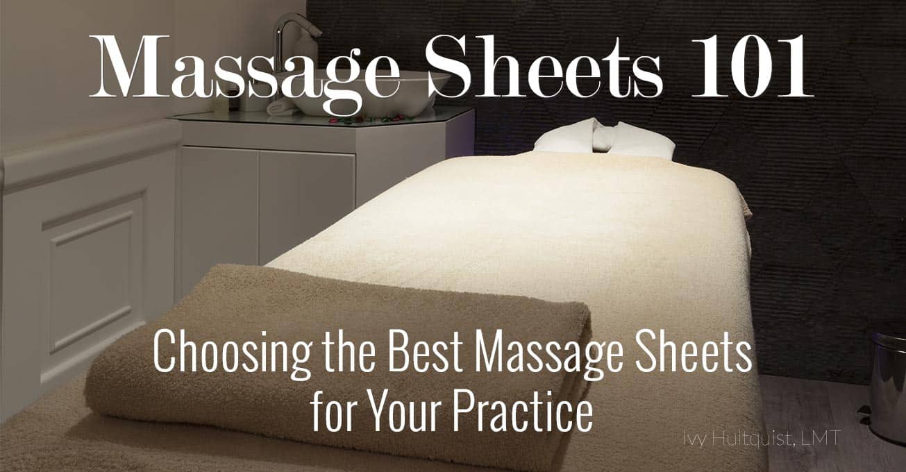best massage sheets for your practice
